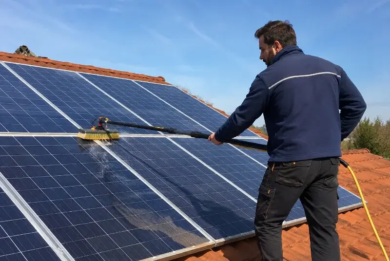 Nettoyage et entretien de panneaux solaires à Campagne